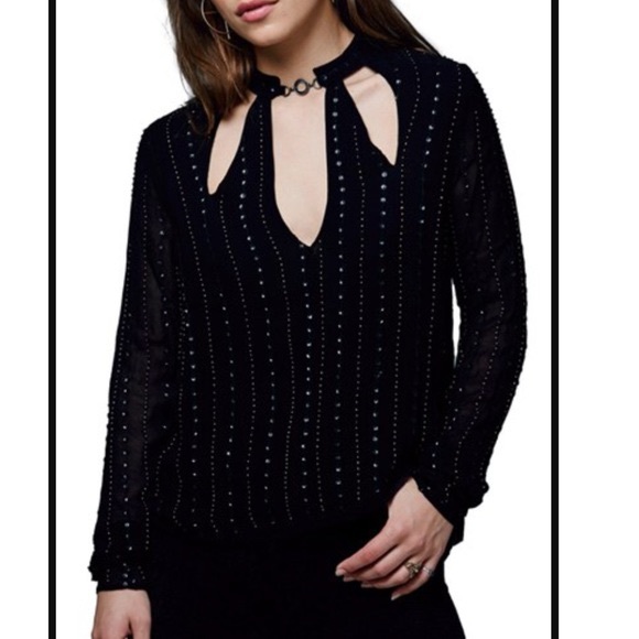Free People Young Love Embellished Top - Picture 2 of 3
